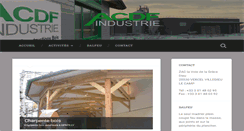 Desktop Screenshot of acdfindustrie.com